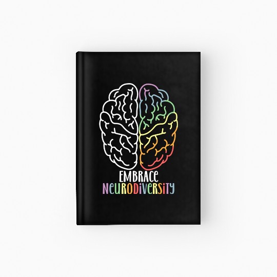 embrace neurodiversity Hardcover Journal