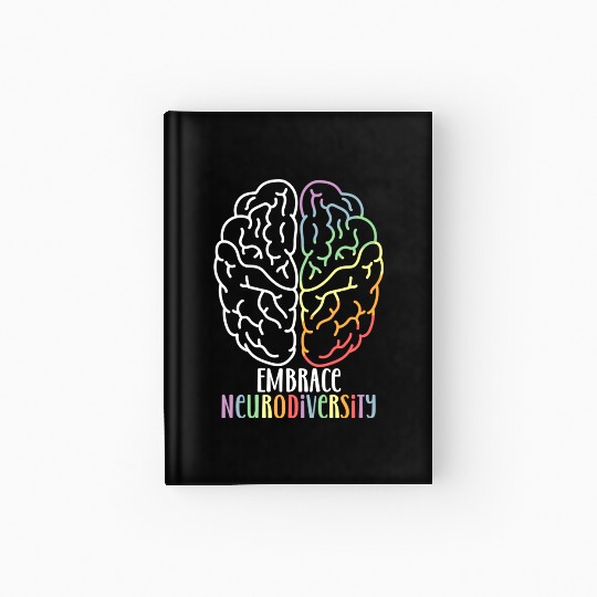 embrace neurodiversity Hardcover Journal
