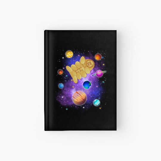 Tardigrade Space! Nerd, Geek Microbiology Science Hardcover Journal
