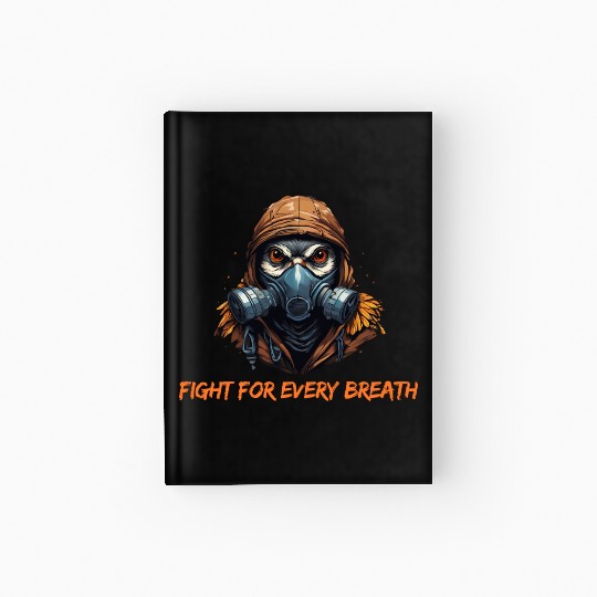 Fight for every breath Hardcover Journal