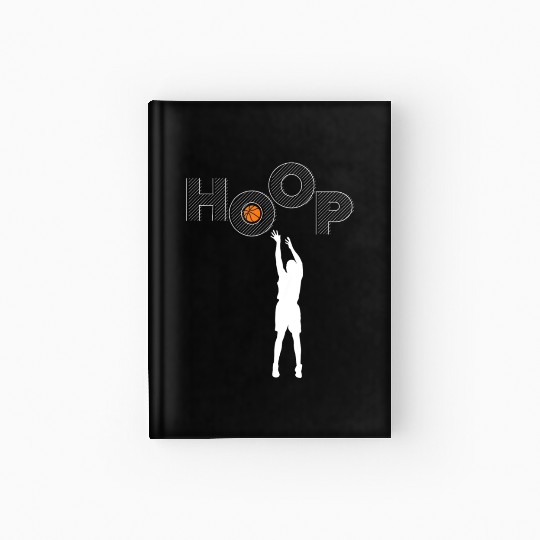 HOOP I love basketball Hardcover Journal