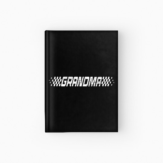 Racing Birthday Family Race Car Hardcover Journal