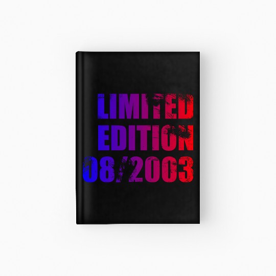 21st birthday Limited Edition 08/2003 Hardcover Journal