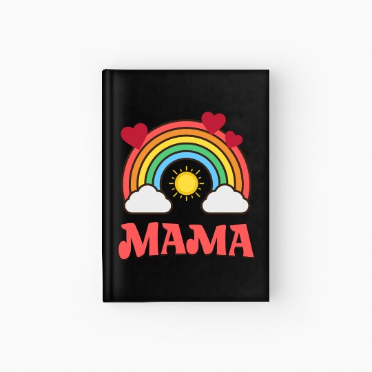 I love mom, I love mama Hardcover Journal