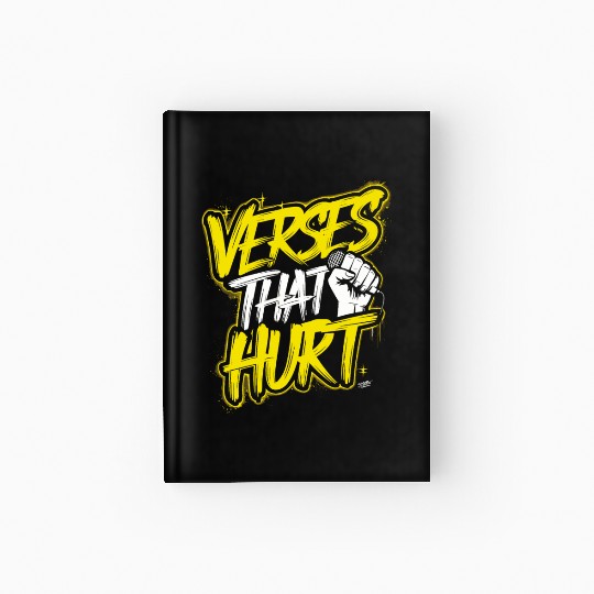 Epic Lyrical Battle of the Titans: Hip Hop Rap Hardcover Journal