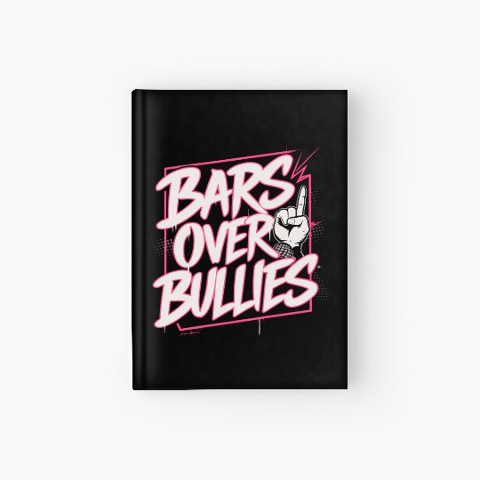 Epic Lyrical Battle of the Titans: Hip Hop Rap Hardcover Journal