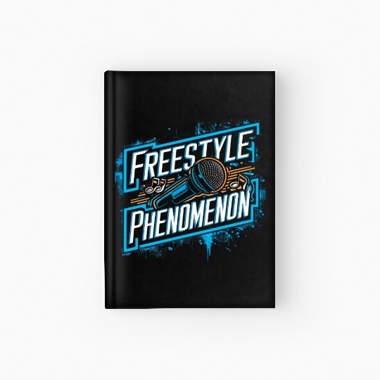 Epic Lyrical Battle of the Titans: Hip Hop Rap Hardcover Journal