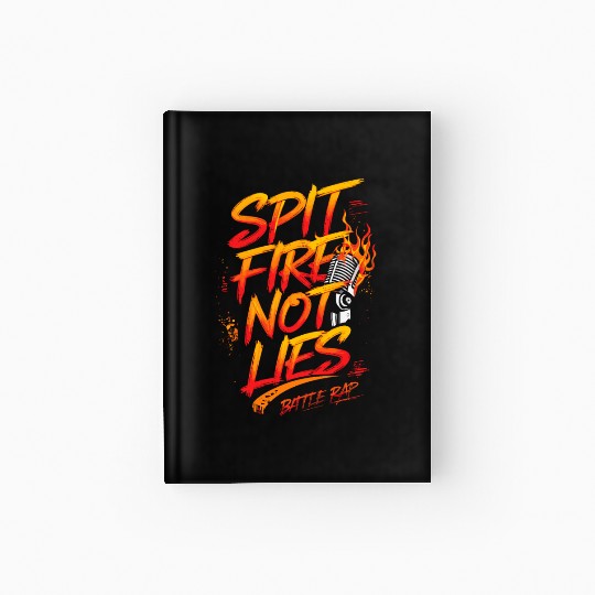 Epic Lyrical Battle of the Titans: Hip Hop Rap Hardcover Journal