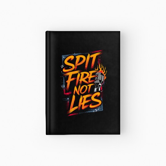 Epic Lyrical Battle of the Titans: Hip Hop Rap Hardcover Journal