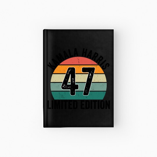 Kamala Harris 47 Limited Edition Vintage Sunset Hardcover Journal