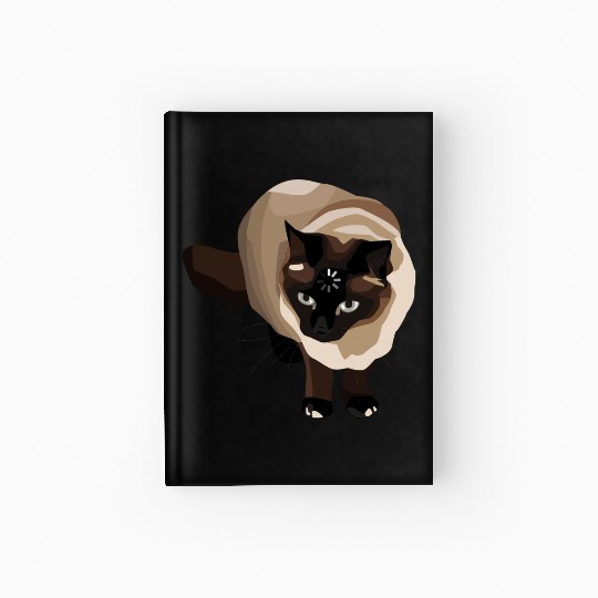 Loading Cat Meme Hardcover Journal