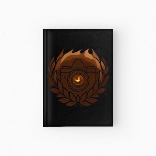 Logo for wedding videography company called Ember Hardcover Journal