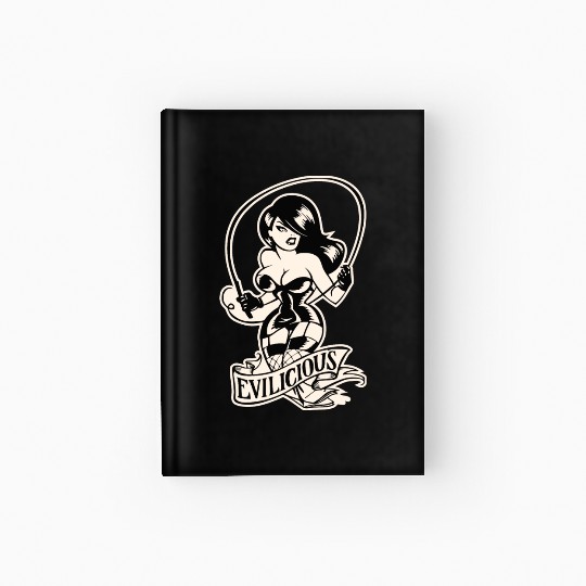 Evil Mistress Dominatrix LIKE US ON FACEBOOK # Hardcover Journal