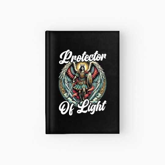 Archangel Michael Catholic Christianity Angel Hardcover Journal
