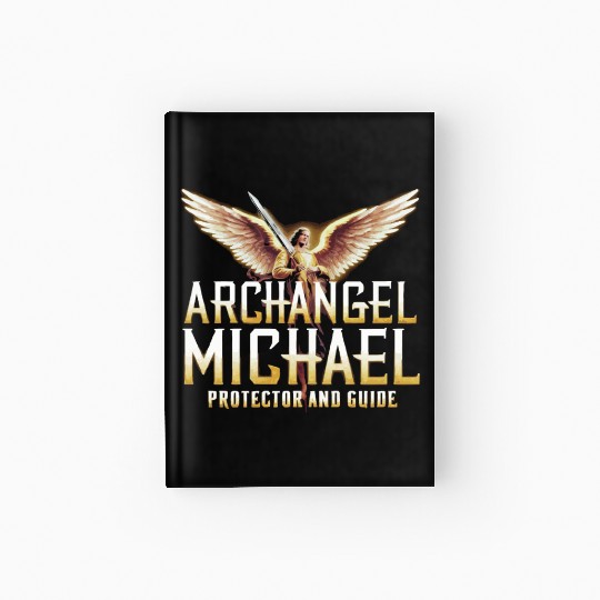 Archangel Michael Catholic Christianity Angel Hardcover Journal