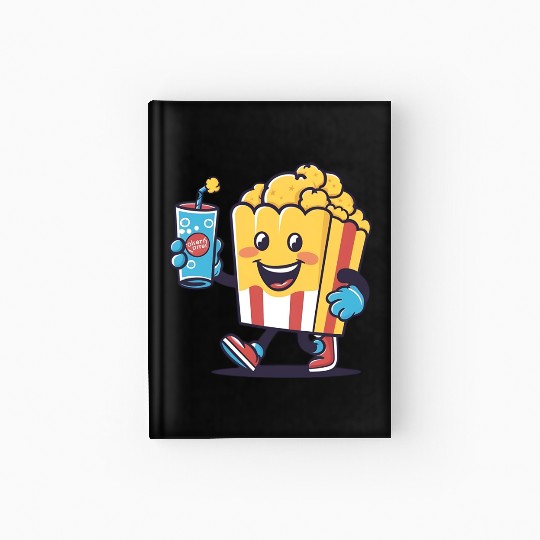 Popcorn and Soda: Moments of Joy Hardcover Journal