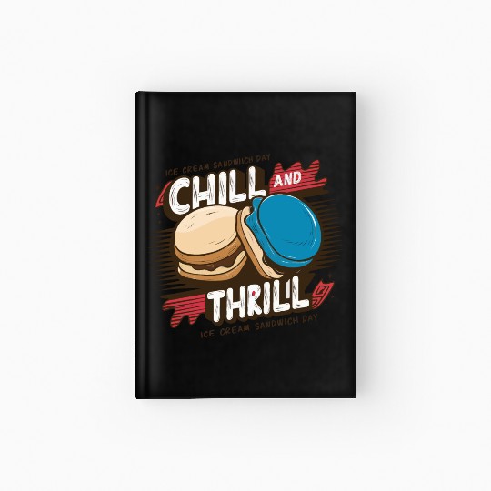 Ice Cream Chill Hardcover Journal