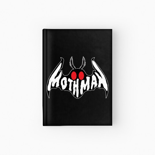 Mothman Monster Creepy Cryptid Hardcover Journal