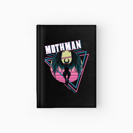 Mothman Retro Vintage Monster Creepy Cryptid Hardcover Journal