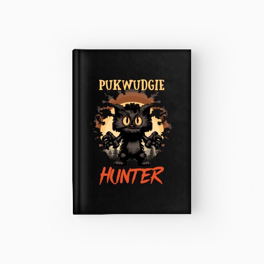 Pukwudgie Hunter Monster Cryptid Hardcover Journal