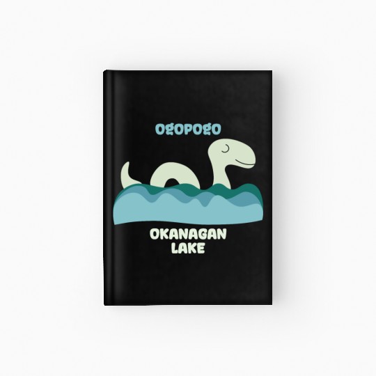 Ogopogo Okanagan Lake Monster Cryptid Hardcover Journal