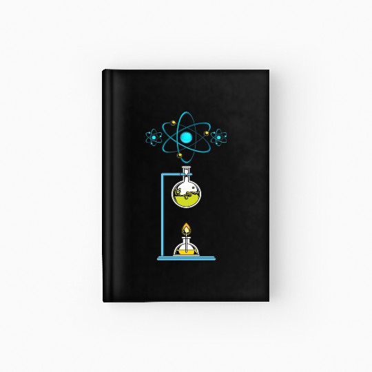 Physics Laboratory Science Teacher Physicist Nerd Hardcover Journal
