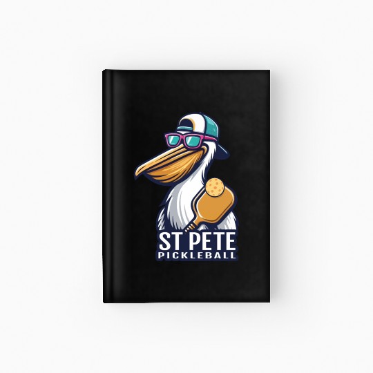 Pelican St Pete Pickleball Hardcover Journal