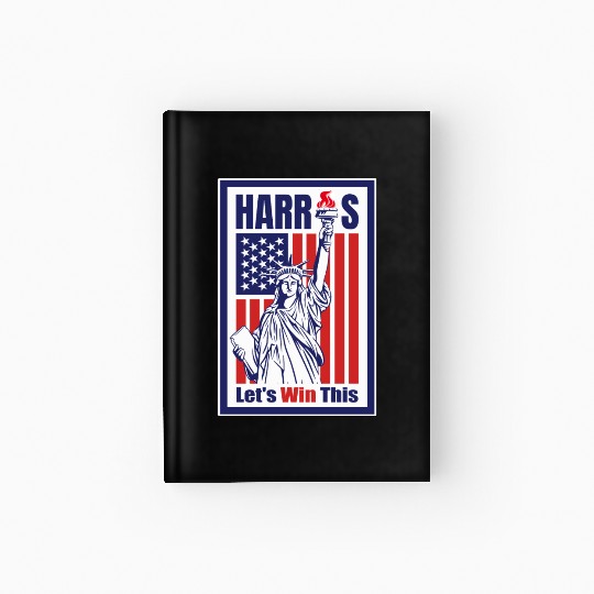 Kamala Harris 2024 Presidential Election Edition Hardcover Journal