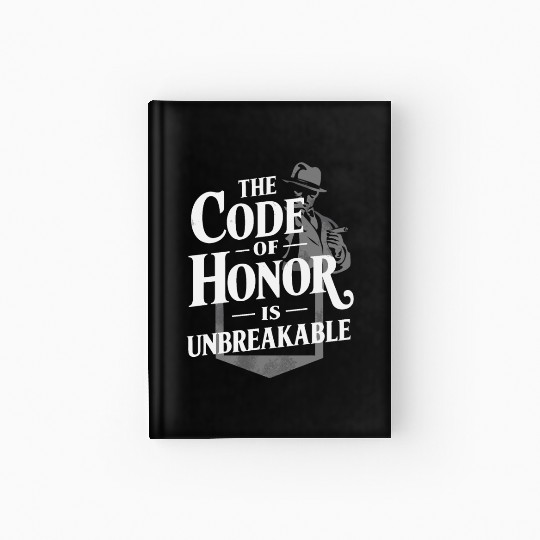 Mobster Gangster Mafia Organized Crime Boss Hardcover Journal