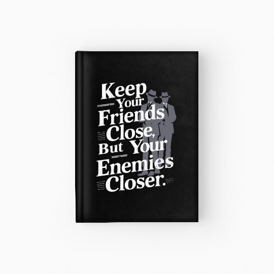 Mobster Gangster Mafia Organized Crime Boss Hardcover Journal