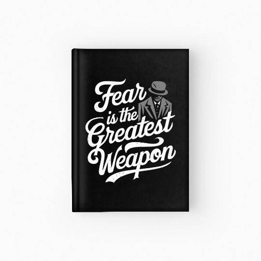 Mobster Gangster Mafia Organized Crime Boss Hardcover Journal