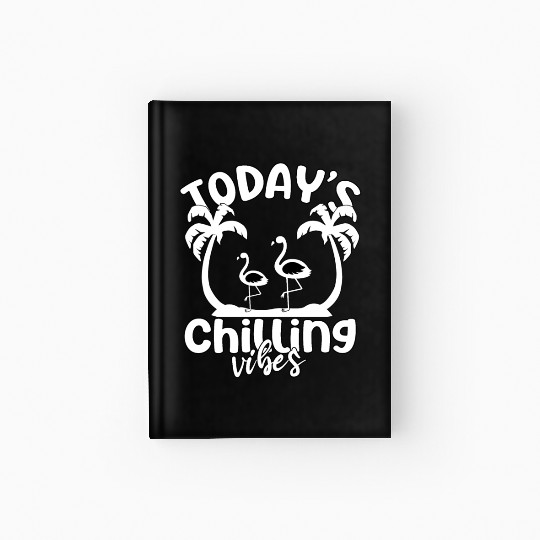 Flamingo Beach Hardcover Journal | Vacation Gift for friends