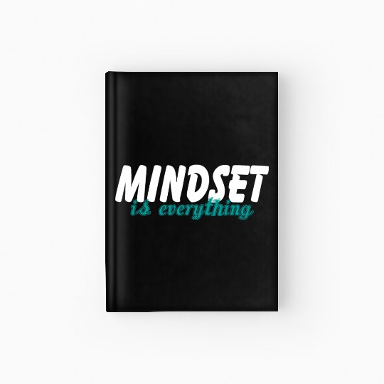 Mindset Is Everything Motivational Gym Workout Hardcover Journal