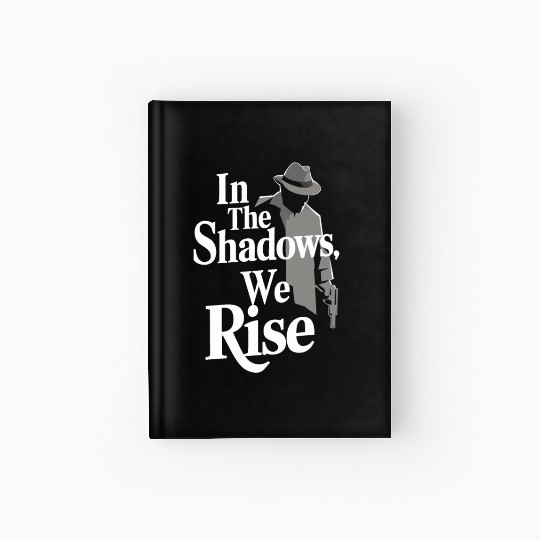 Mobster Gangster Mafia Organized Crime Boss Hardcover Journal