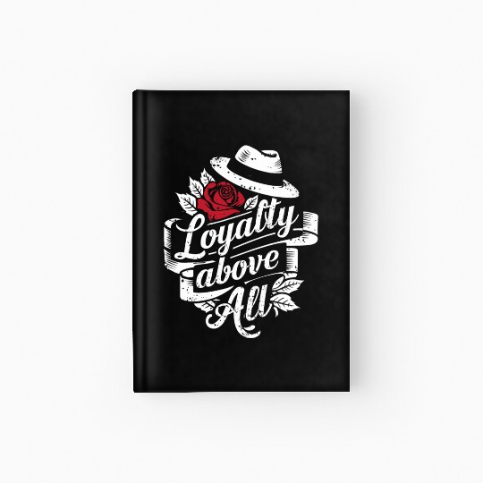 Mobster Gangster Mafia Organized Crime Boss Hardcover Journal