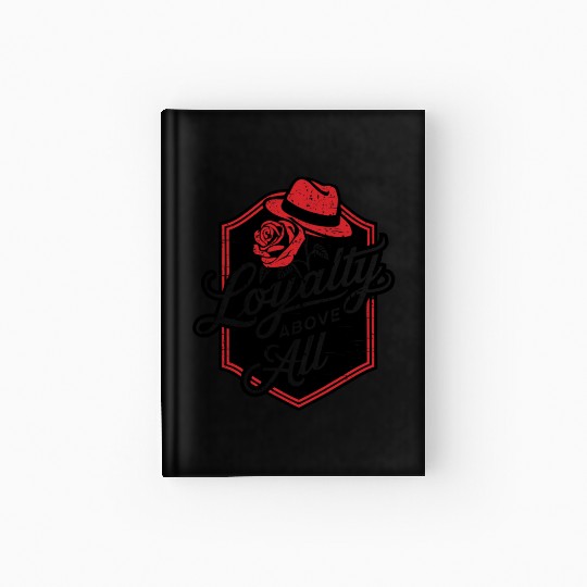 Mobster Gangster Mafia Organized Crime Boss Hardcover Journal