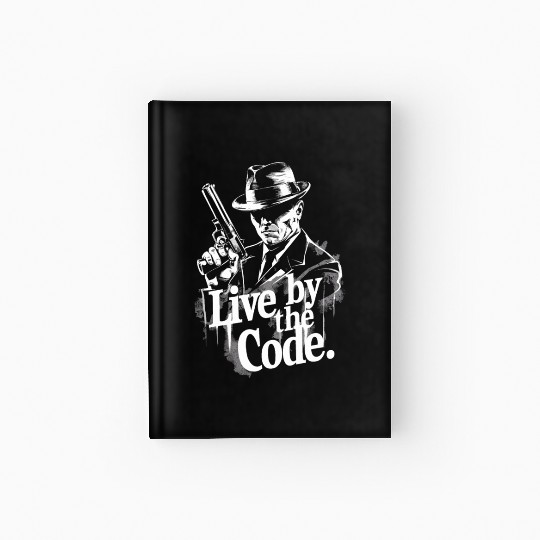 Mobster Gangster Mafia Organized Crime Boss Hardcover Journal