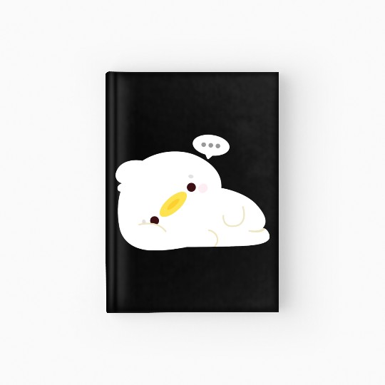 Tired Duck Hardcover Journal