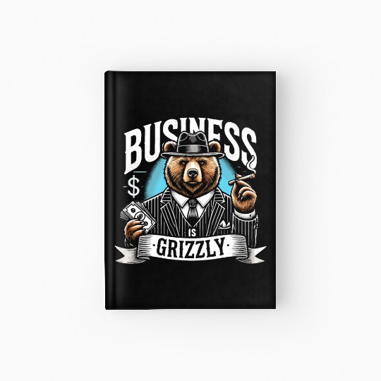 Mobster Gangster Mafia Organized Crime Boss Hardcover Journal