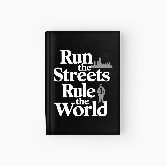 Mobster Gangster Mafia Organized Crime Boss Hardcover Journal