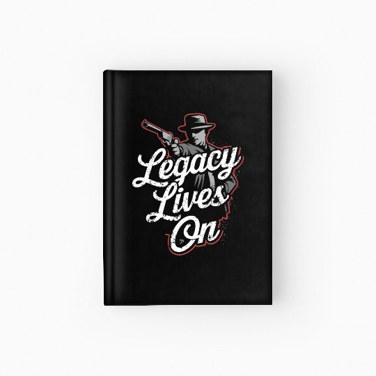 Mobster Gangster Mafia Organized Crime Boss Hardcover Journal