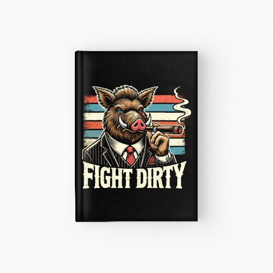 Mobster Gangster Mafia Organized Crime Boss Hardcover Journal