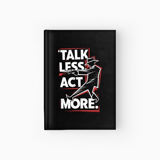 Mobster Gangster Mafia Organized Crime Boss Hardcover Journal