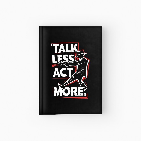 Mobster Gangster Mafia Organized Crime Boss Hardcover Journal