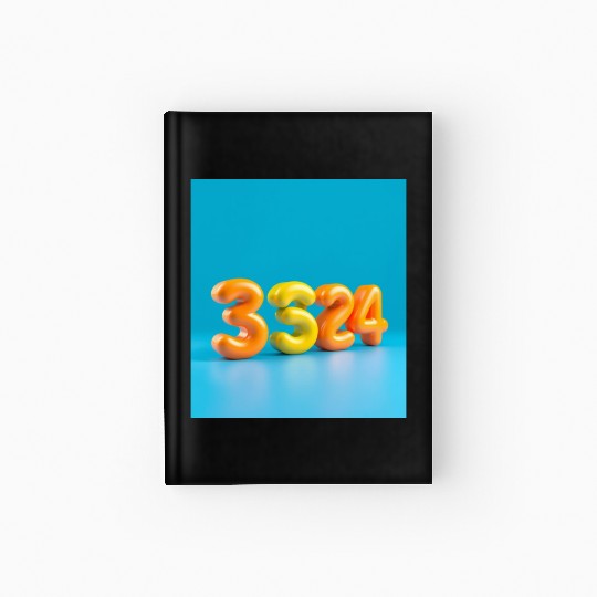 Typography Hardcover Journal