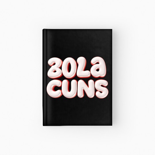 Typography Hardcover Journal