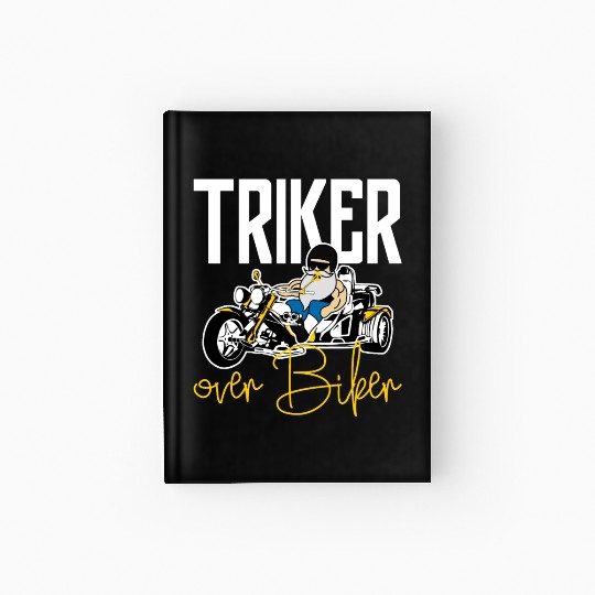 Trike Driver Trikes Triker Hardcover Journal