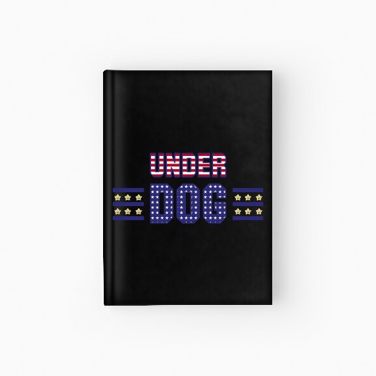 Kamala Harris UnderDog 2024 Presidential Election Hardcover Journal