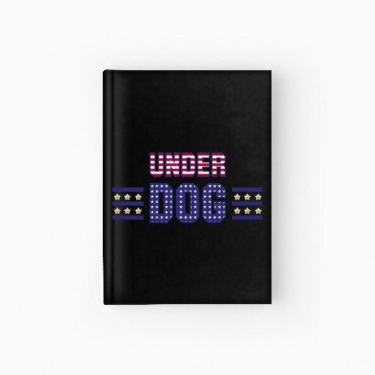 Kamala Harris UnderDog 2024 Presidential Election Hardcover Journal