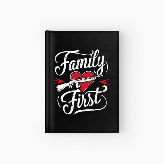 Mobster Gangster Mafia Organized Crime Boss Hardcover Journal